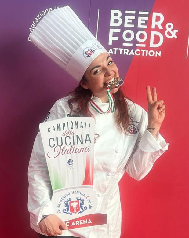 naomi Spaziani vince al concorso di cucina professionale