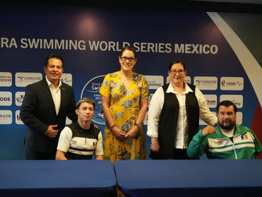 México recibe por cuarta ocasión la Serie Mundial de Para Natación 