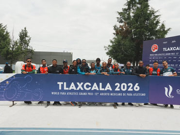 LLEGAN LAS  PRIMERAS DELEGACIONES AL GRAND PRIX DE PARA ATLETISMO TLAXCALA 2026