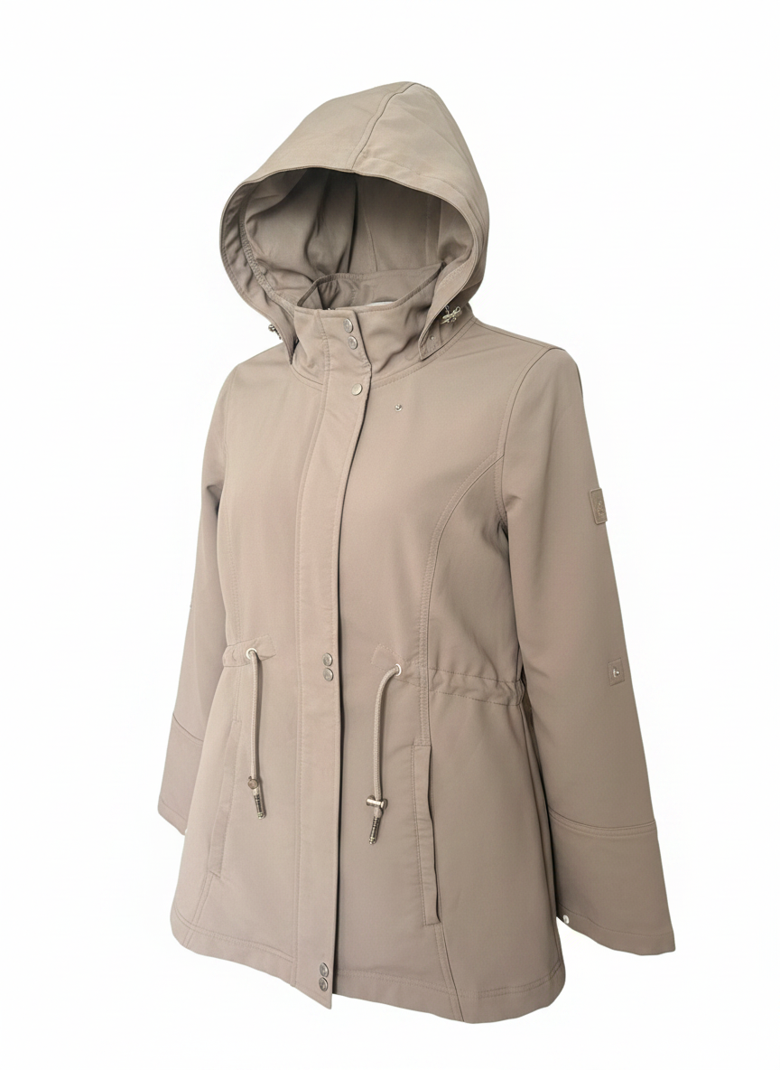 EUC Allesandro Albanese Hooded Mid Length Coat - Small