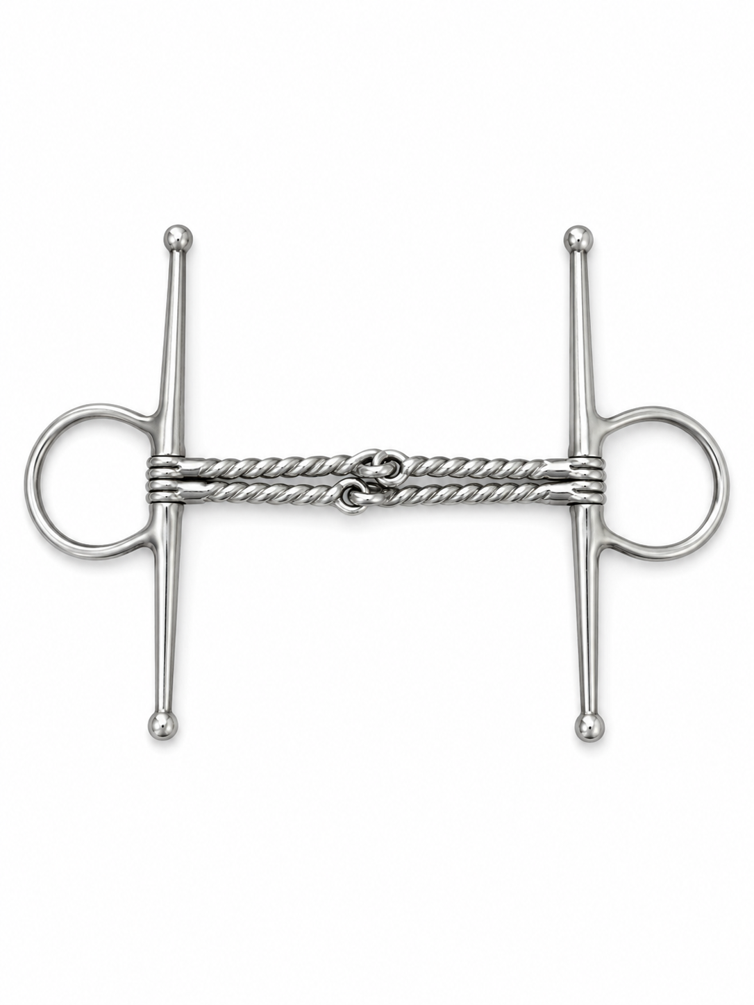 EUC Coronet Double Twisted Wire Full Cheek Bit | 5.5"