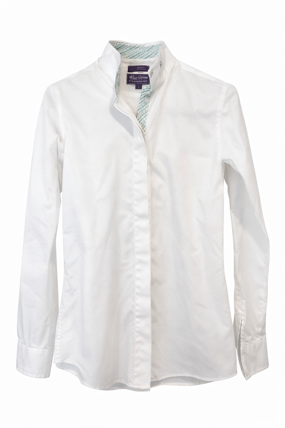 Thumbnail: NWOT Essex Girls Coolmax Show Shirt Plaid Collar – Child 14