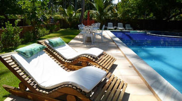 Piscina na Pousada Humait 7