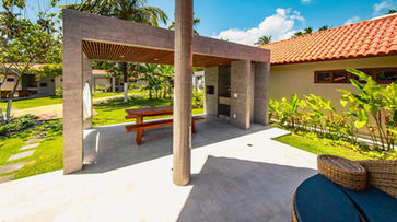 Área externa na Costa Dourada Village 2