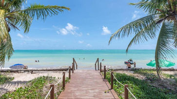 Praia no Chales Maragogi 10