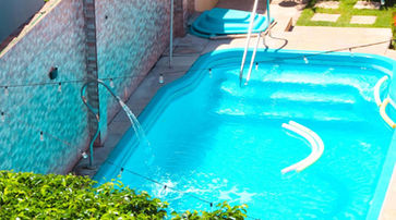 Piscina na Pousada Badejo 9