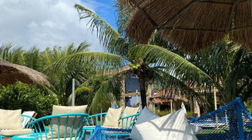 Área de lazer na Villa Pantai Milagres Exclusive Hotel 28