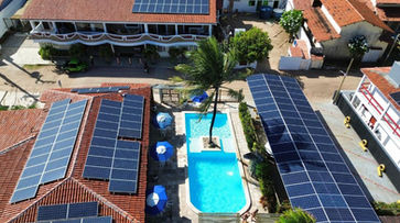 Piscina externa na Pousada Shalom Beach 5