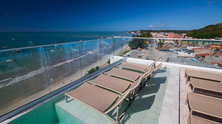 Área de lazer no Janga Hotel Boutique