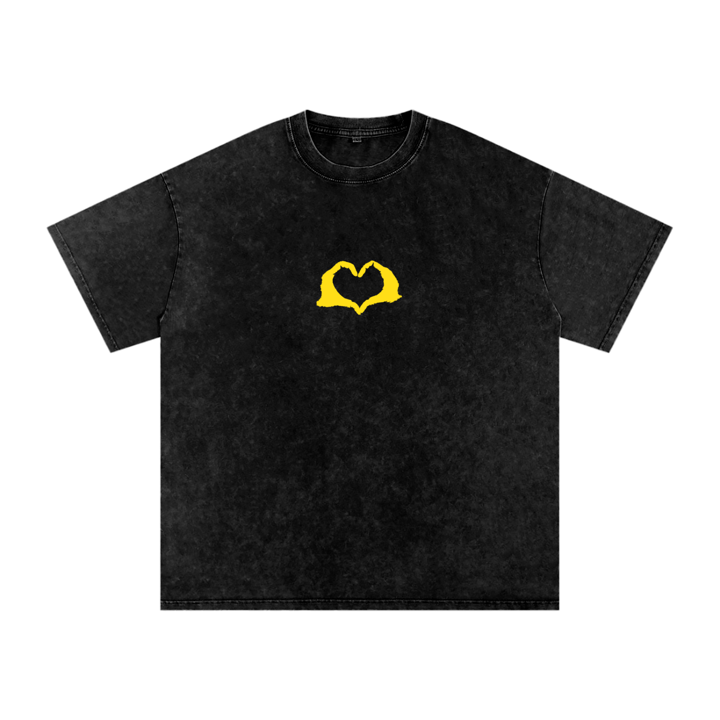 "Heaven Made" Washed Oversized Tee