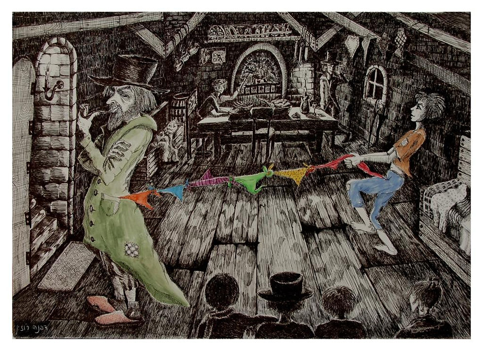 Oliver Twist and Fagin