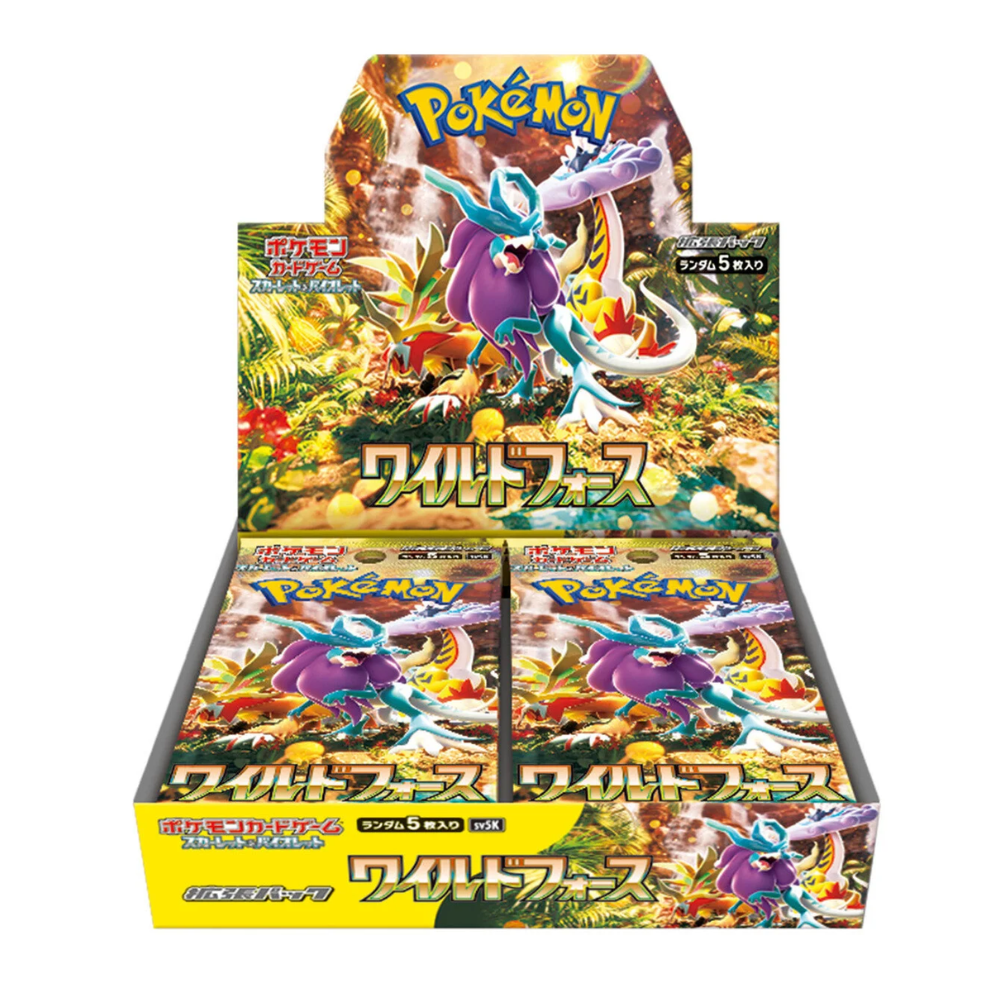 Wild Force Booster Box - sv5k - Japanese