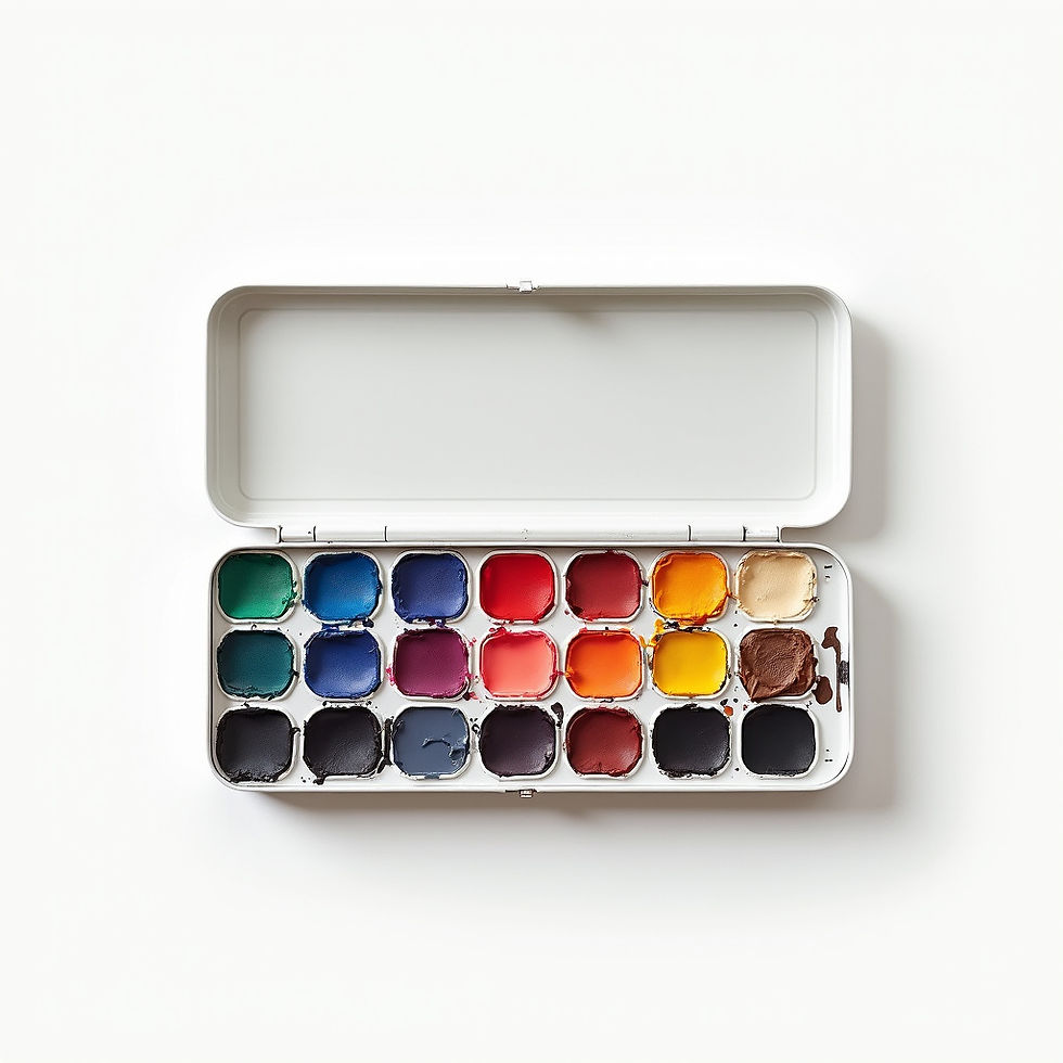 Watercolor Paint Palette