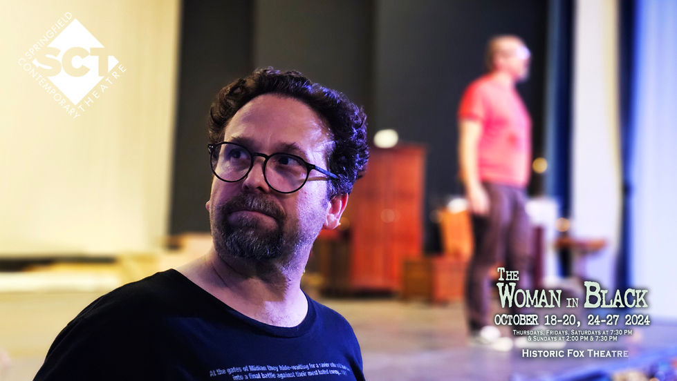 BEHIND THE SCENES (REHEARSALS) - The Woman In Black - SCT 2024 (Nathan Shelton) 3