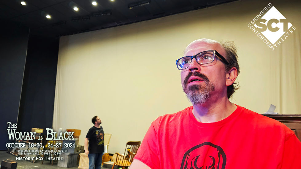 BEHIND THE SCENES (REHEARSALS) - The Woman In Black - SCT 2024 (Heath Hillhouse) 2