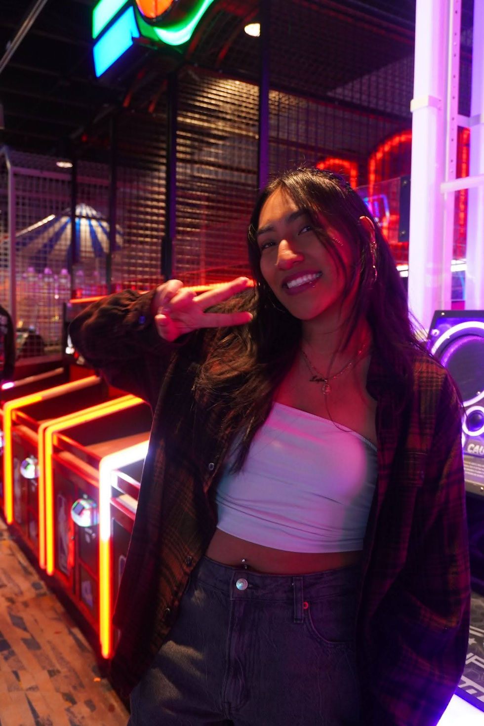 Psychology major and proud Mexican with family from Puebla, based in Salisbury, MD. A sophomore in her second semester with LASO and first semester as an events coordinator. (Photo by Litzy Raymundo, January 30, 2026; taken in Round )