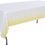 Thumbnail: White & Gold Polka Dot Party Disposable Table Cover (54 X 108) 8ft/245cm( White)