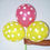 Thumbnail: Balloons For Birthday Polka Dot Latex Balloons 10 pcs Yellow