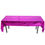 Thumbnail: Metallic Foil Disposable Table Cover pink(Size 54 X 72) 1 pc ( Pink)
