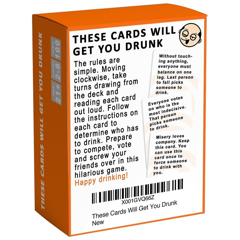 Thumbnail: These Cards Will Get You Drunk - Fun Adult Drinking Game