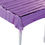 Thumbnail: Metallic Foil Disposable Table Cover Purple(Size 54 X 72) 1 pc (Purple)