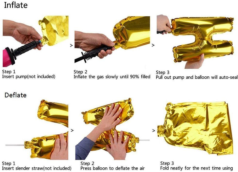 Thumbnail: 16" Numerical 5 Gold Number Balloon