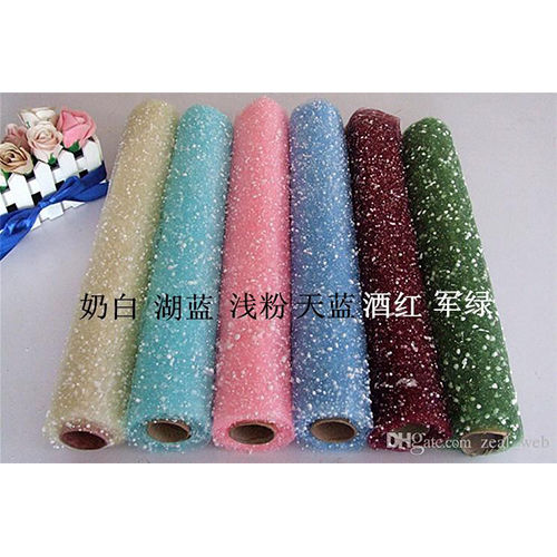 Thumbnail: Gift Wrapping Transparent Net  Snowflake Balls 1-Roll ( 5 Meters By 3 Feet)
