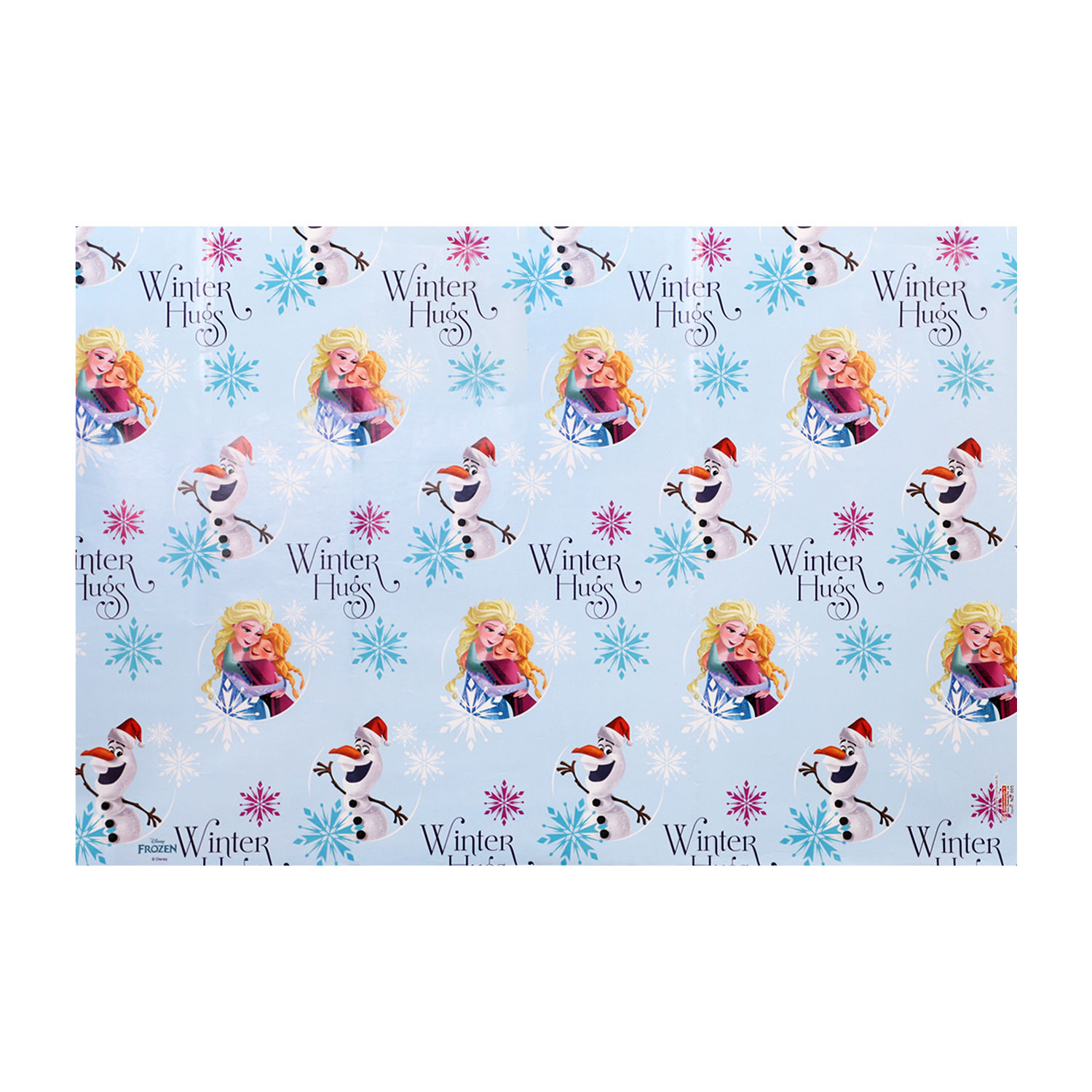 Frozen Theme Party Wrapping Papers (Pack Of 5)