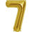 Thumbnail: 32" Numerical 7 Gold Number Balloon