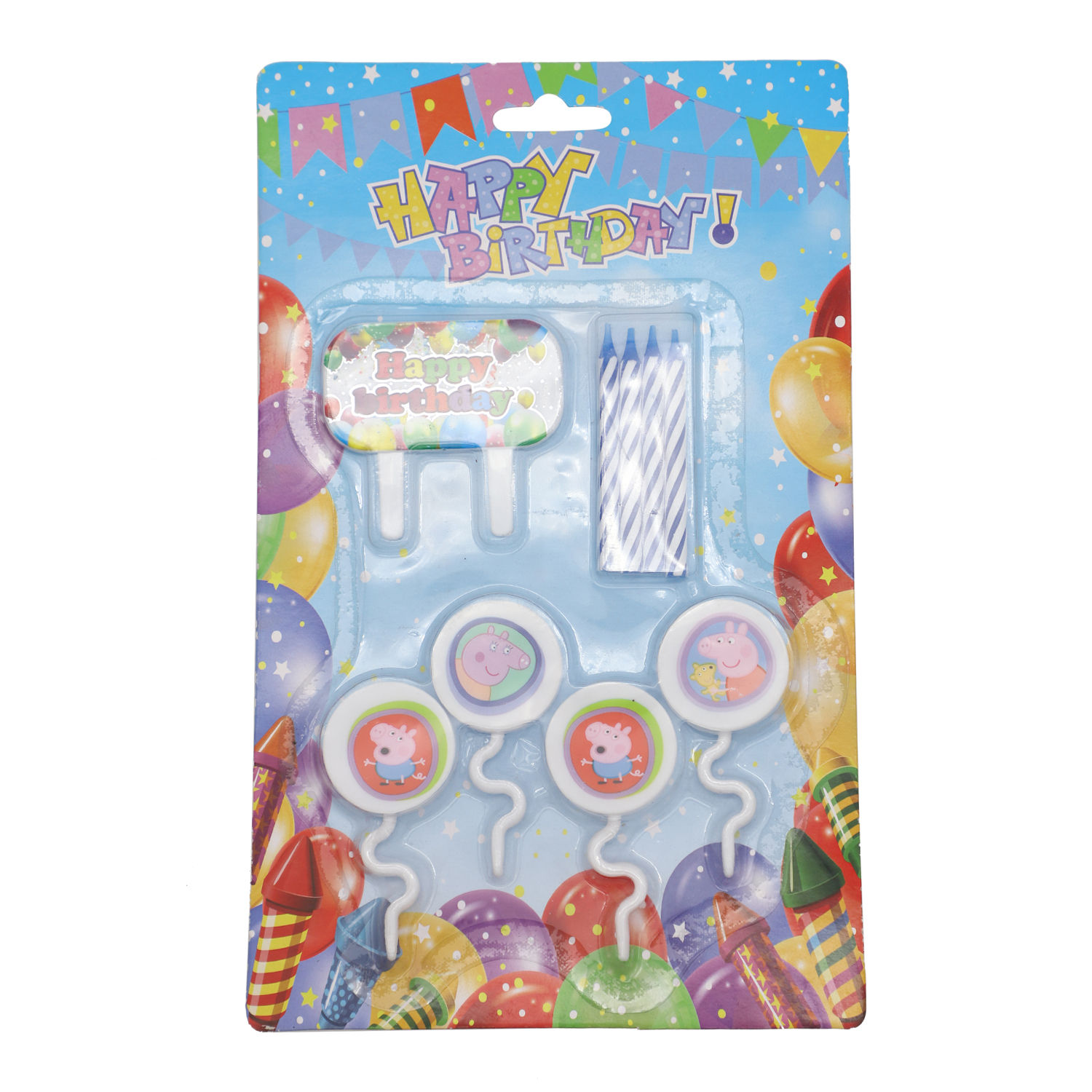 Peppa Pig Candle Set - 5 Pieces