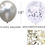 Thumbnail: Combo pack of (14Pcs) Silver Balloons Combo for Birthday Decoration Items