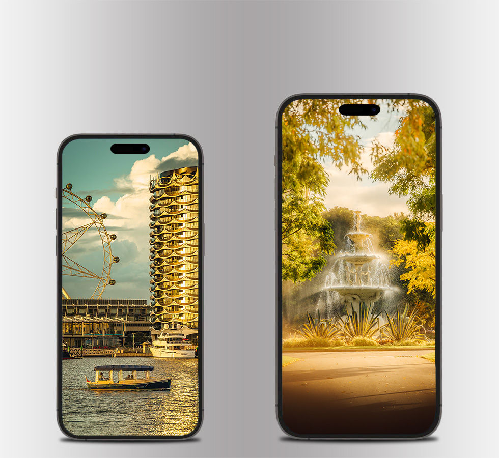Thumbnail: Melbourne Golden Hour | Mobile Wallpaper Pack