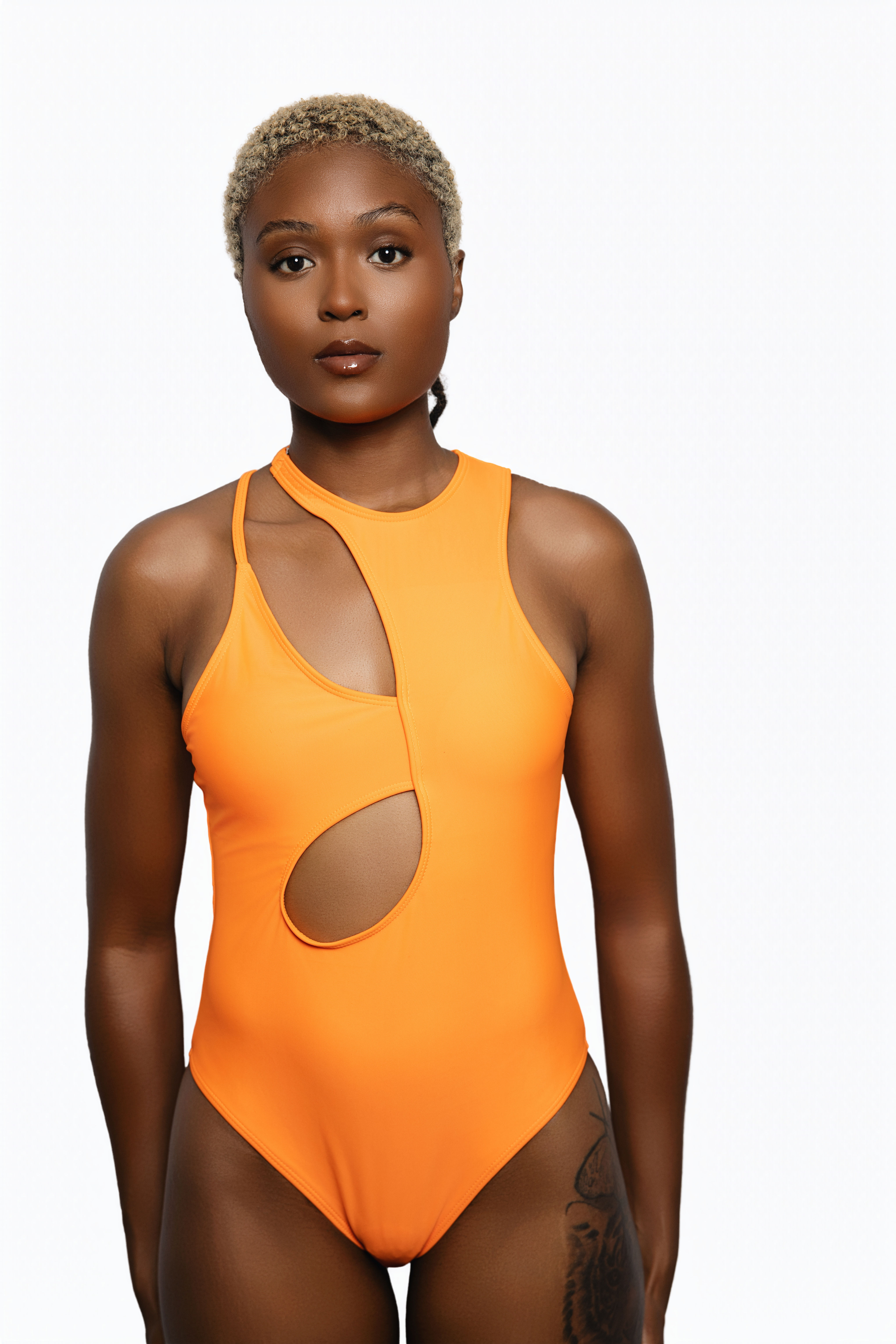 Orange You Happy Cut-Out One Piece