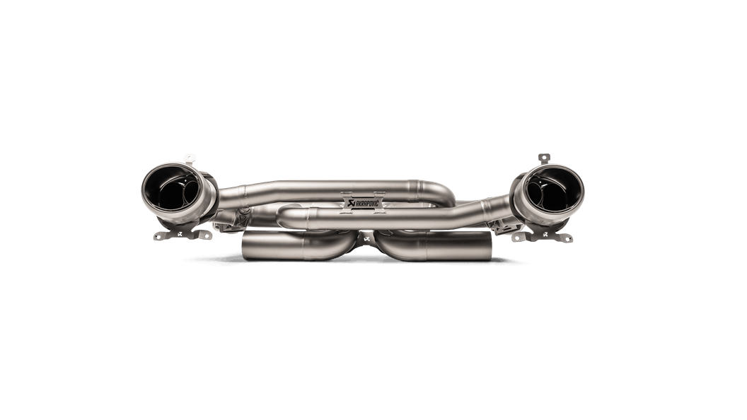Akrapovic Slip-On Race Line (Titanium) for 992 Carrera S/4/4S