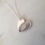 Thumbnail: Fingerprint Heart Necklace