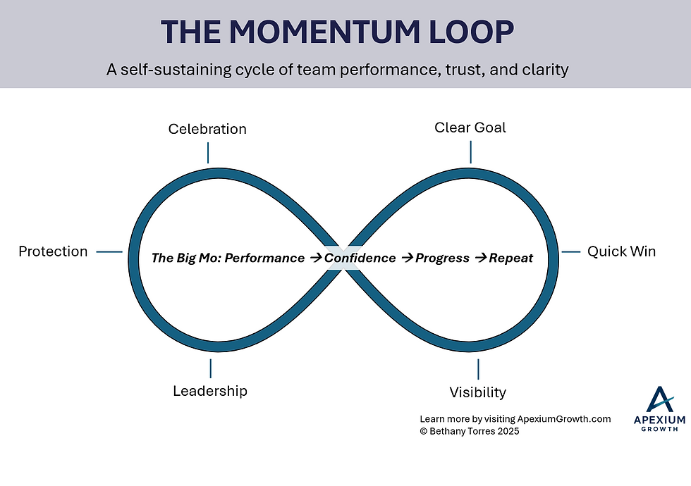 Momentum loop infographic