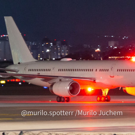 Boeing 757 do governo dos EUA vem ao Brasil em missão não divulgada