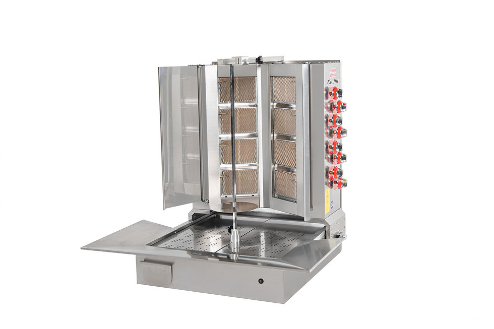 HİMAKSAN ALTTAN MOTORLU V DÖNER OCAKLARI GAZLI