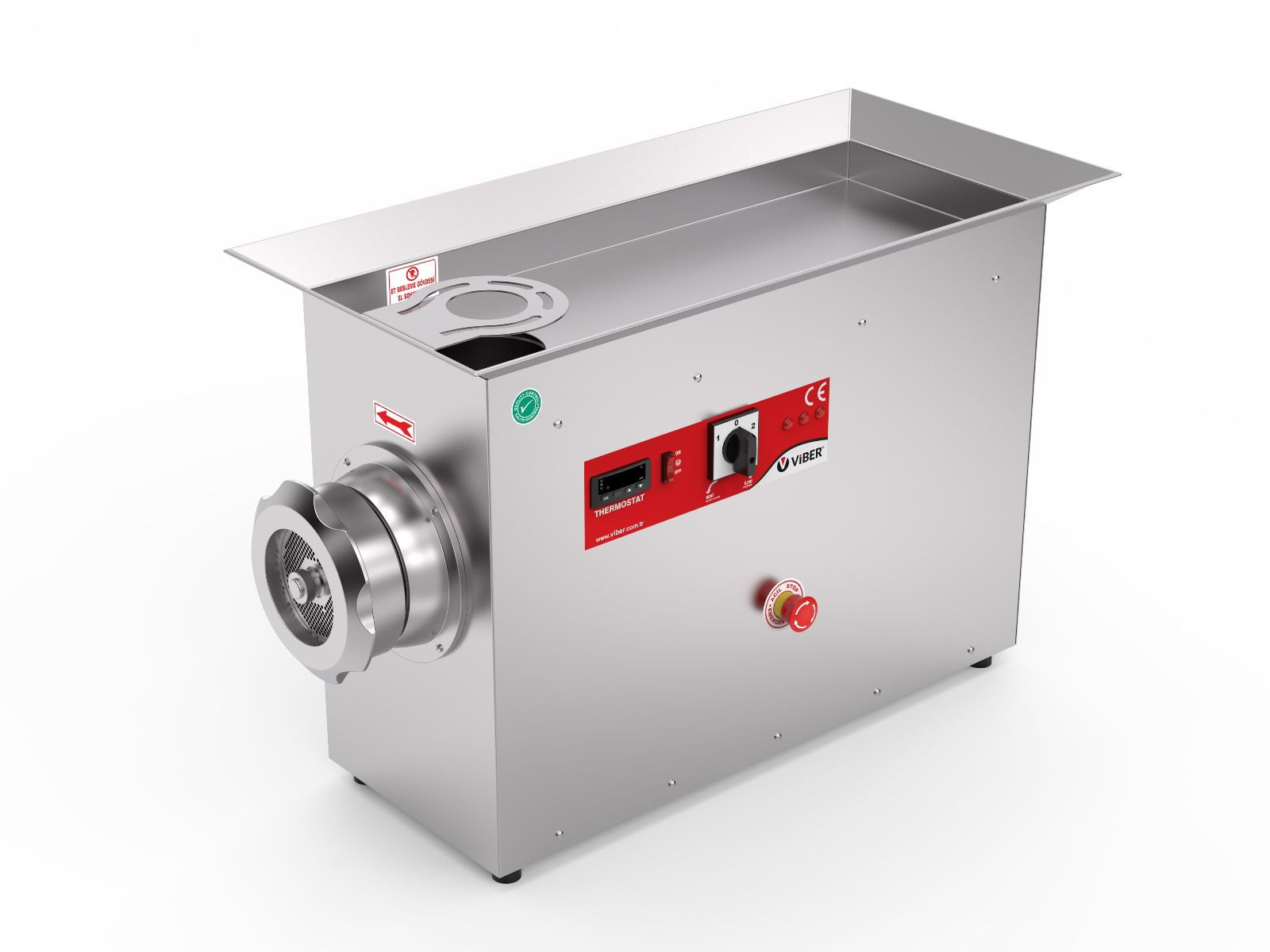 VİBER SOĞUTMALI ET KIYMA MAKİNESİ