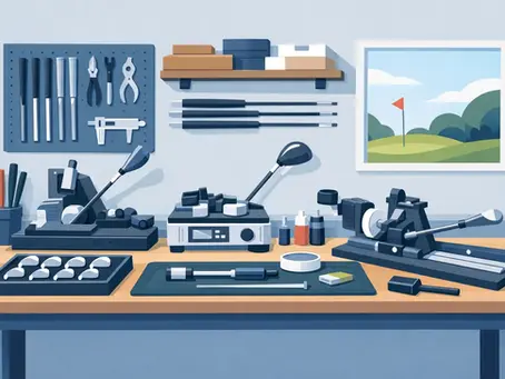 Golf Club Builder Workstation Layout That Works