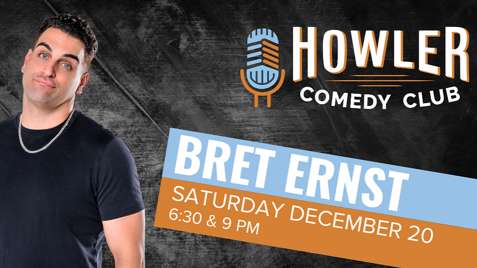Brett Ernst Live at Howler Comedy Club at 9pm