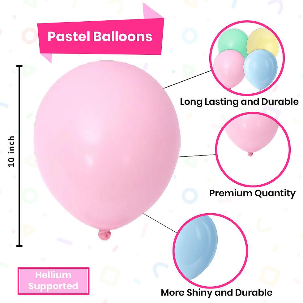 Thumbnail: Children's Day Decoration Pack of 100 - Kids Day Party Supplies For Home, School