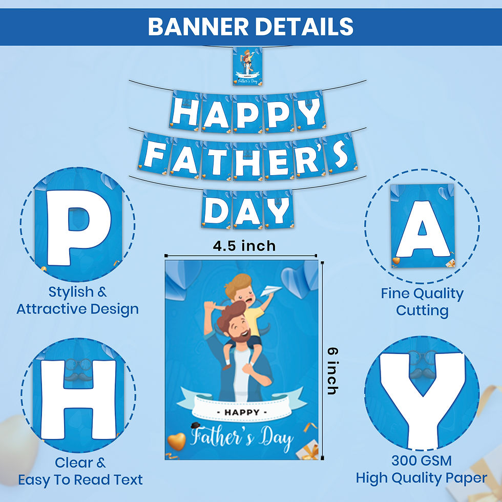 Thumbnail: Happy Fathers Day Party PackPerfect Father's / Dad Birthday Party Event