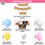 Thumbnail: Happy Teacher's Day Multicolor Combo Pack -Banner, Balloons For School, College