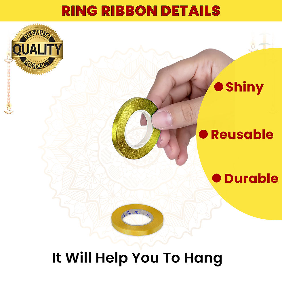 Thumbnail: Diwali Decoration Items Pack-"Shubh Deepawali" Banner & Chandmala for Puja Decor