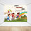 Thumbnail: Children's Day Decoration Flex 4x3ft - Multicolor Printed Flex Backdrop