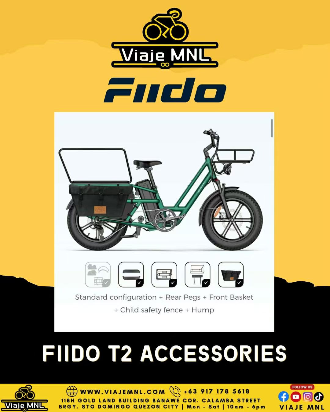 FIIDO T2 Accessories