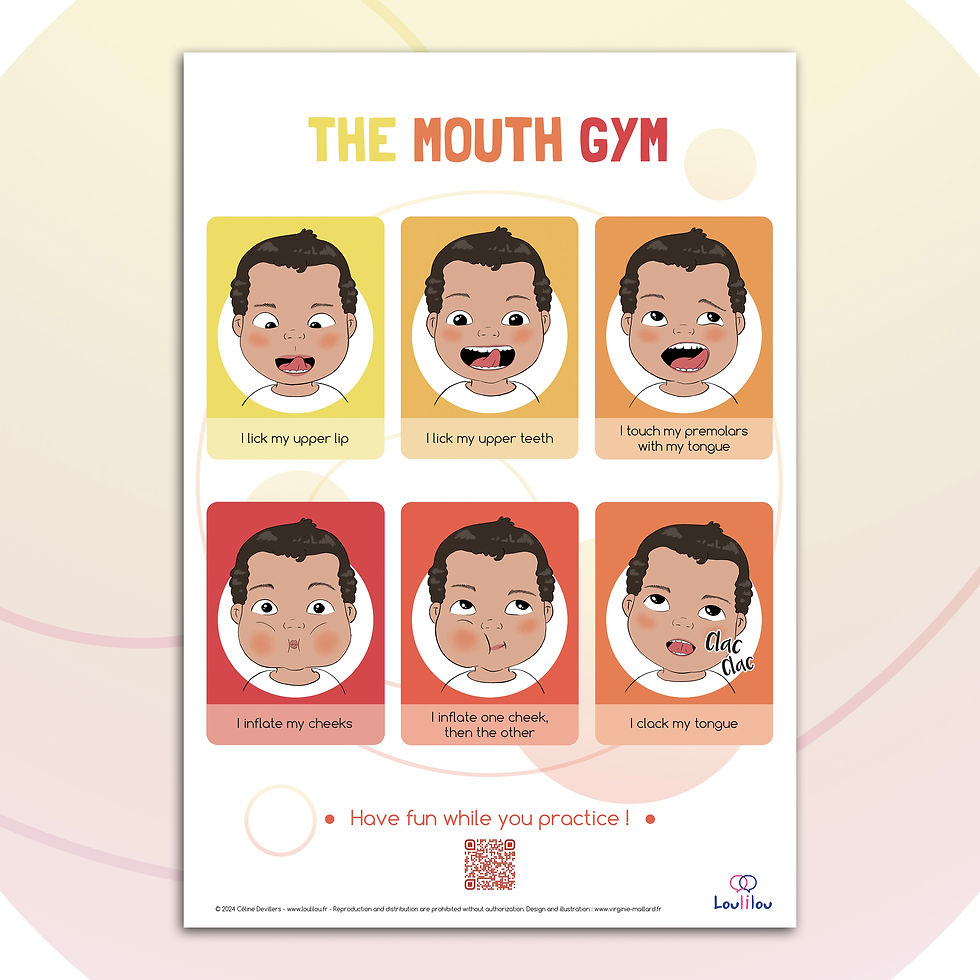 Miniature : Digital Mouth Gym boards