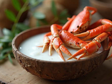A Nourishing Crab and Coconut Milk Scrub for Glowing Skin