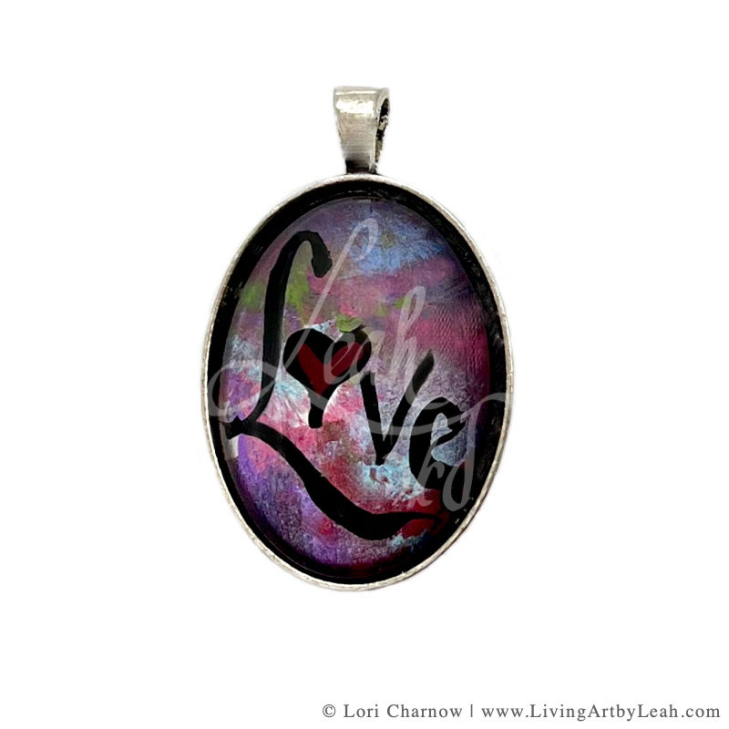 Thumbnail: Love Oval Pendant